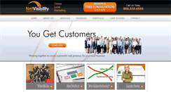 Desktop Screenshot of netvisibilitygroup.com